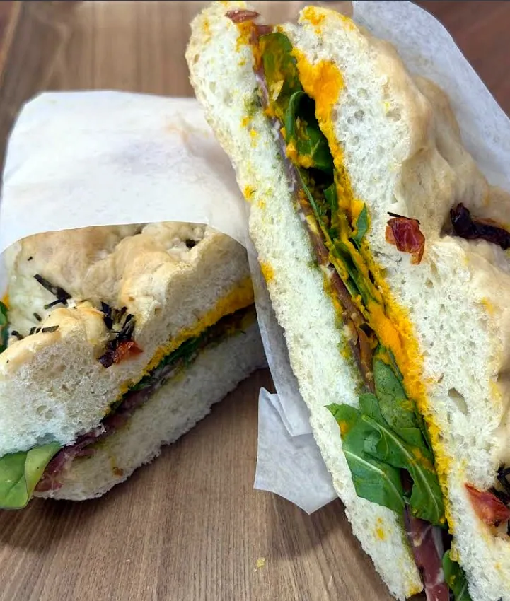 Sándwich artesanal de Raizal